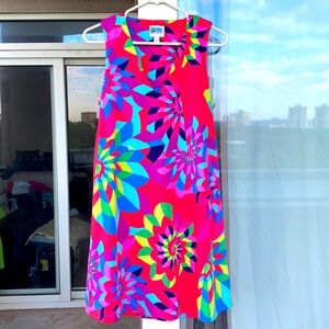 Julie Brown Multi-Color Livie Dress Size S